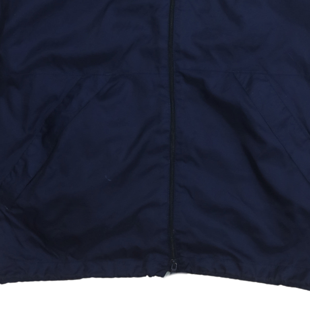adidas Men's Blue Hooded Windbreaker Jacket Size S