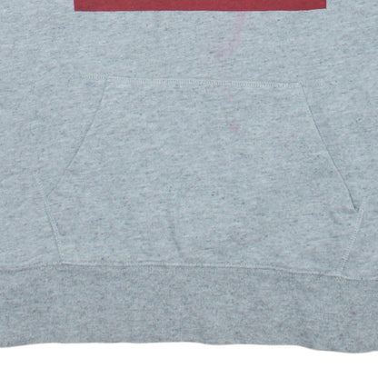 Levi's Men's Grey XS Pullover Hoodie with Logo Print