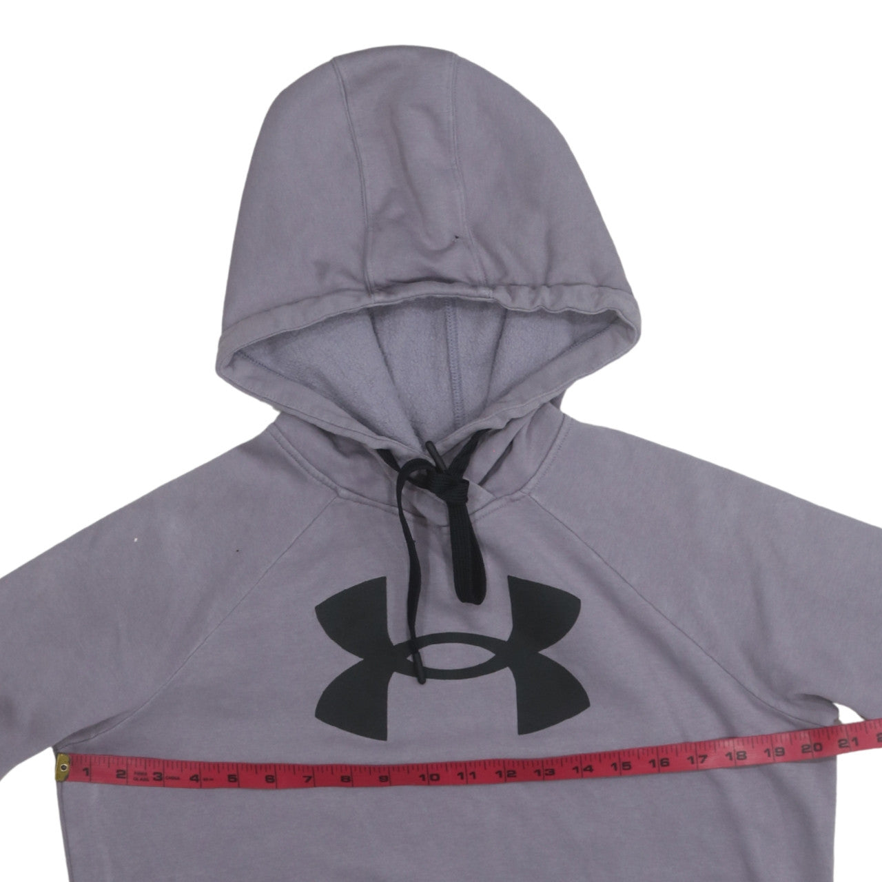Under Armour Men’s Grey Pullover Hoodie Small Relaxed Fit Sportswear