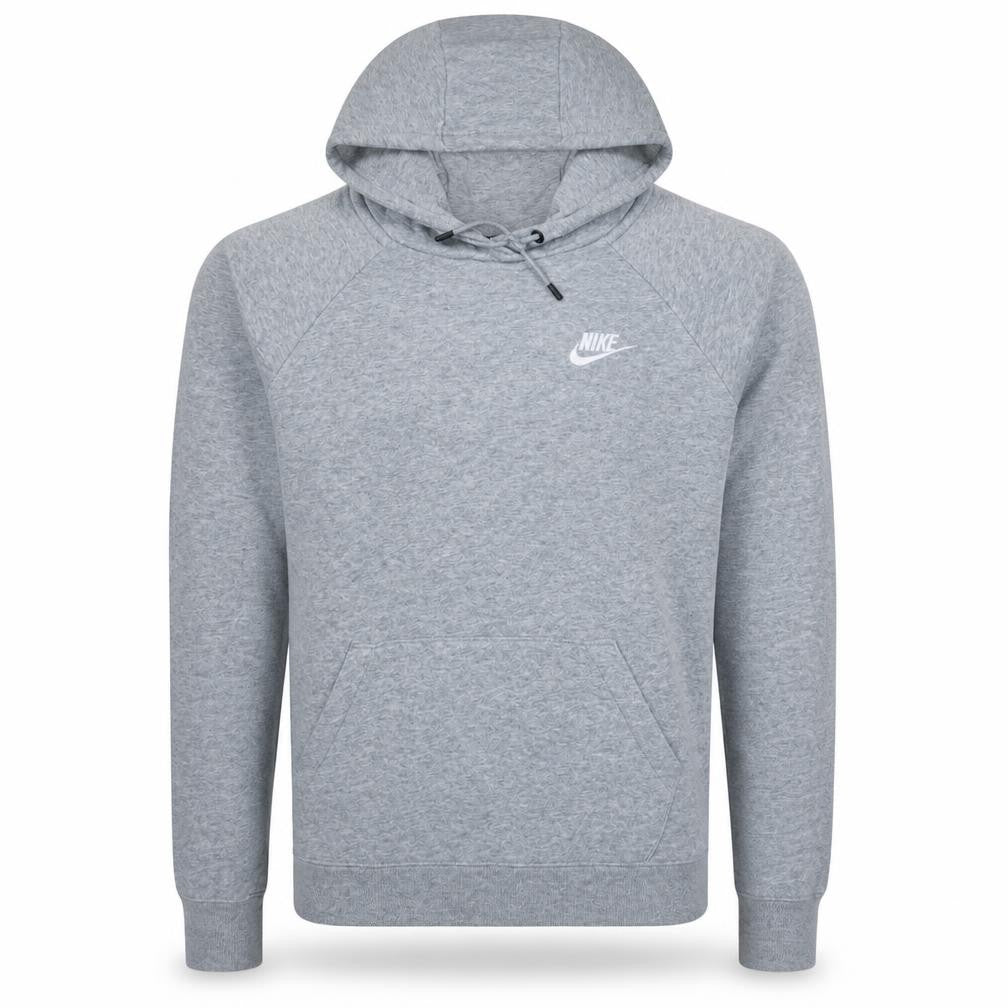 Nike Men’s Grey Pullover Hoodie XS Lightweight Fleece Sweatshirt