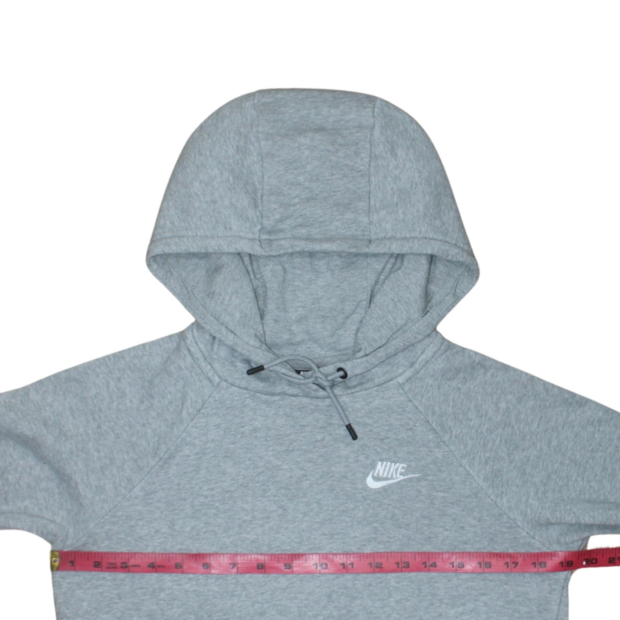Nike Men’s Grey Pullover Hoodie XS Lightweight Fleece Sweatshirt