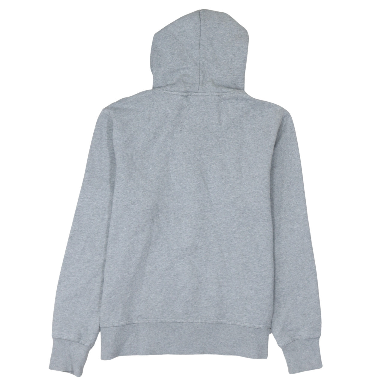 Nike Men's Grey Full Zip Hoodie L Sportswear Cotton Blend