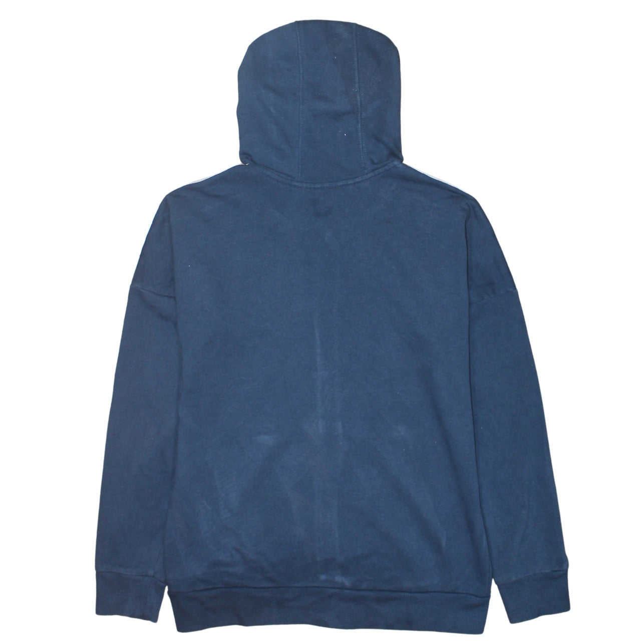Adidas Boys Blue Full Zip Hoodie 13-14 Years Sports Fleece Sweatshirt