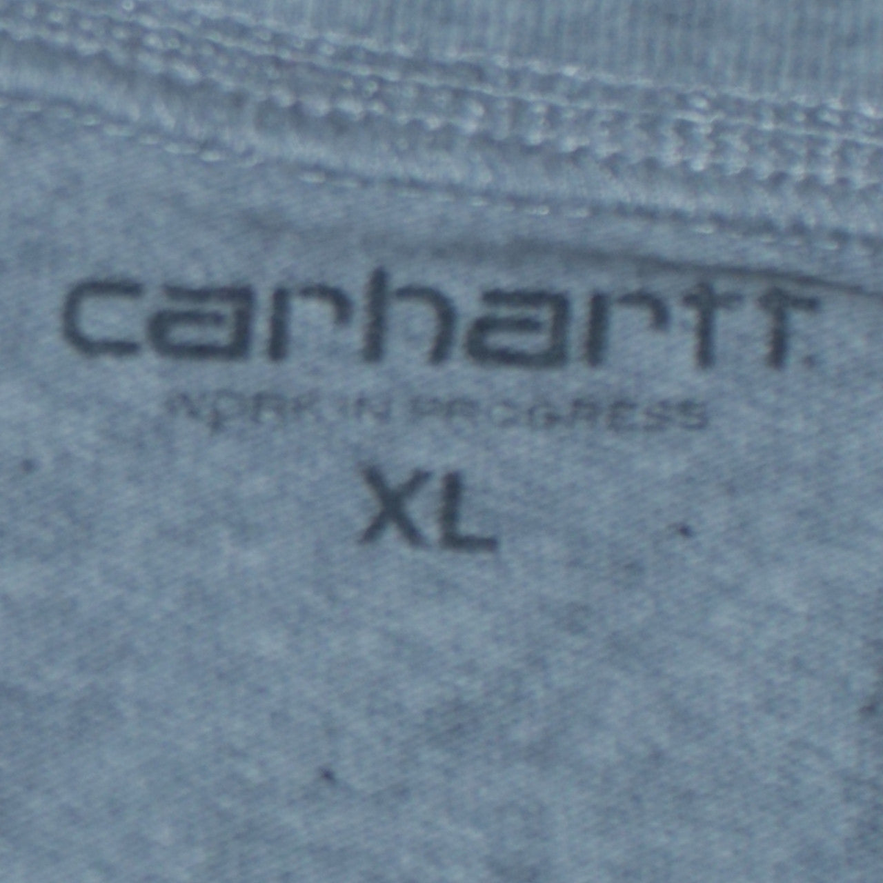 Carhartt Men's Grey XL Henley Long Sleeve Cotton Shirt