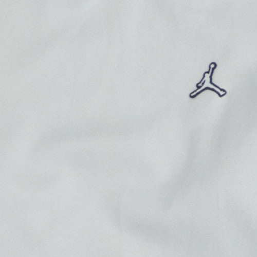 Jordan Men's White Pullover Hoodie M Regular Fit Sports Style