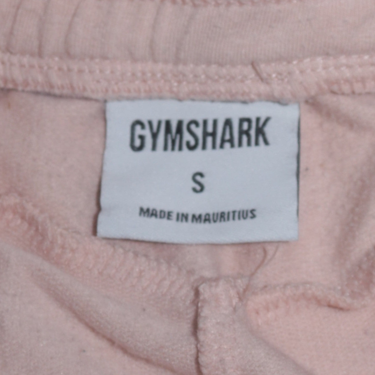 Gymshark Womens Beige Jogger Sweatpants Small Cotton Blend