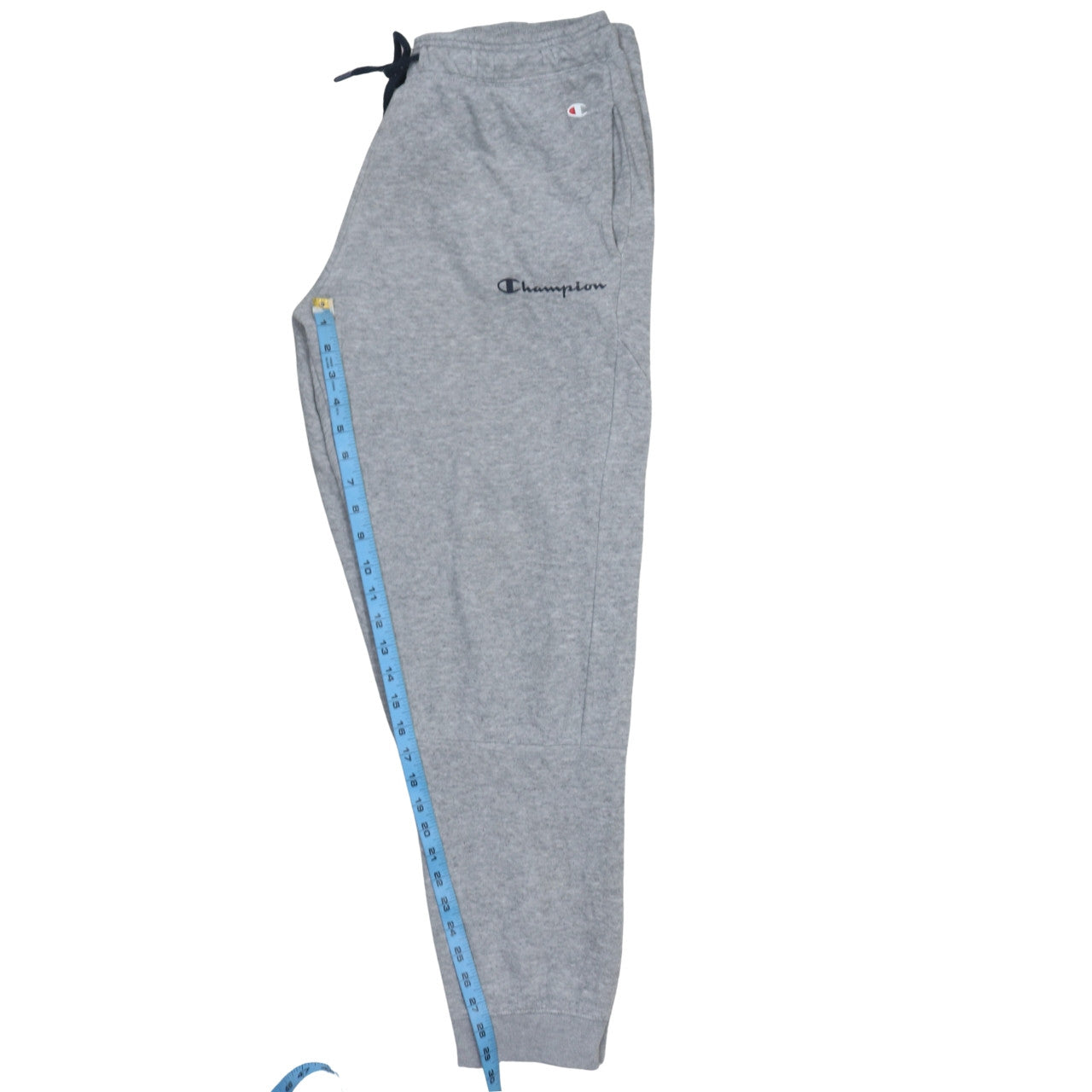 Champion Mens Grey XL Jogger Sweatpants Fleece Tapered Activewear