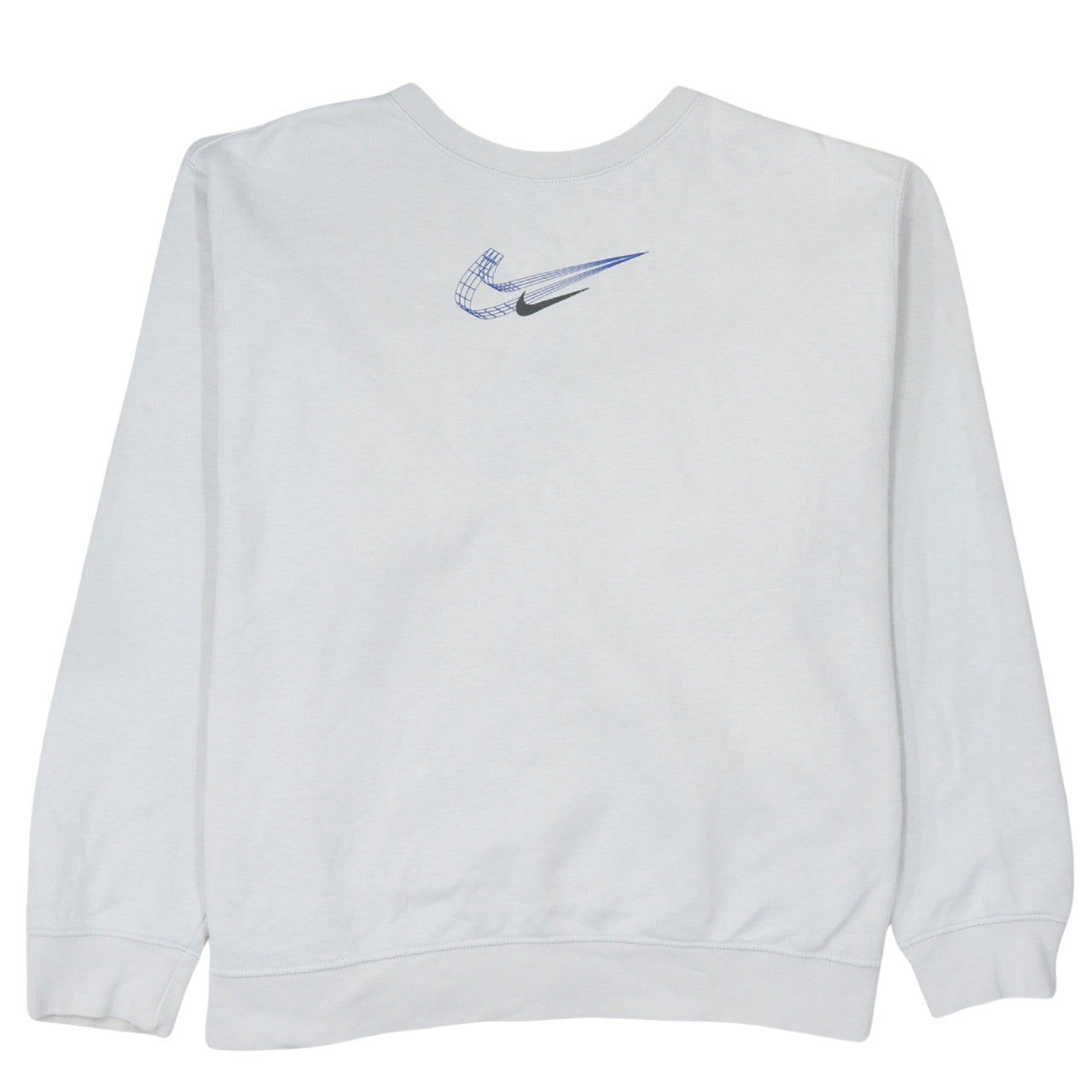 Nike Men's White XL Pullover Sports Graphic Print Sweatshirt
