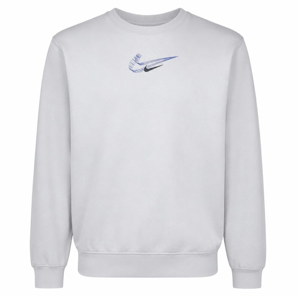 Nike Men's White XL Pullover Sports Graphic Print Sweatshirt