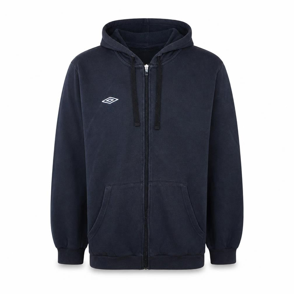 Umbro Men's Black 2XL Full Zip Hoodie Sweatshirt