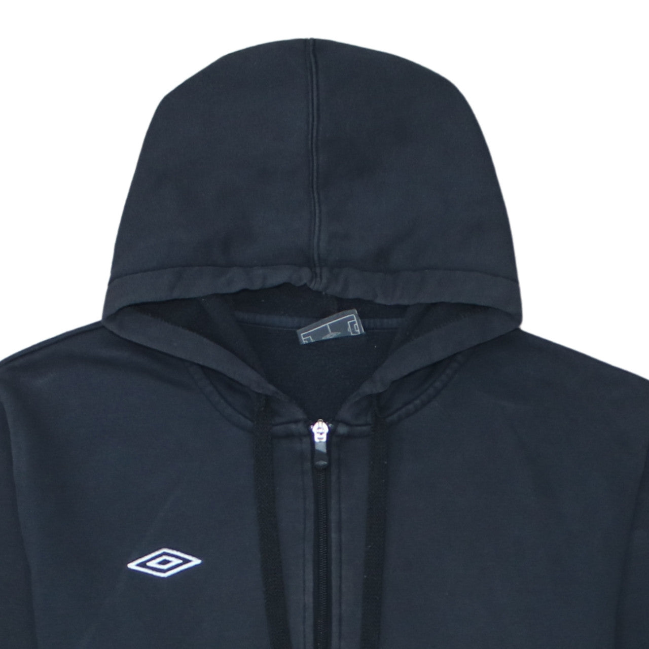 Umbro Men's Black 2XL Full Zip Hoodie Sweatshirt