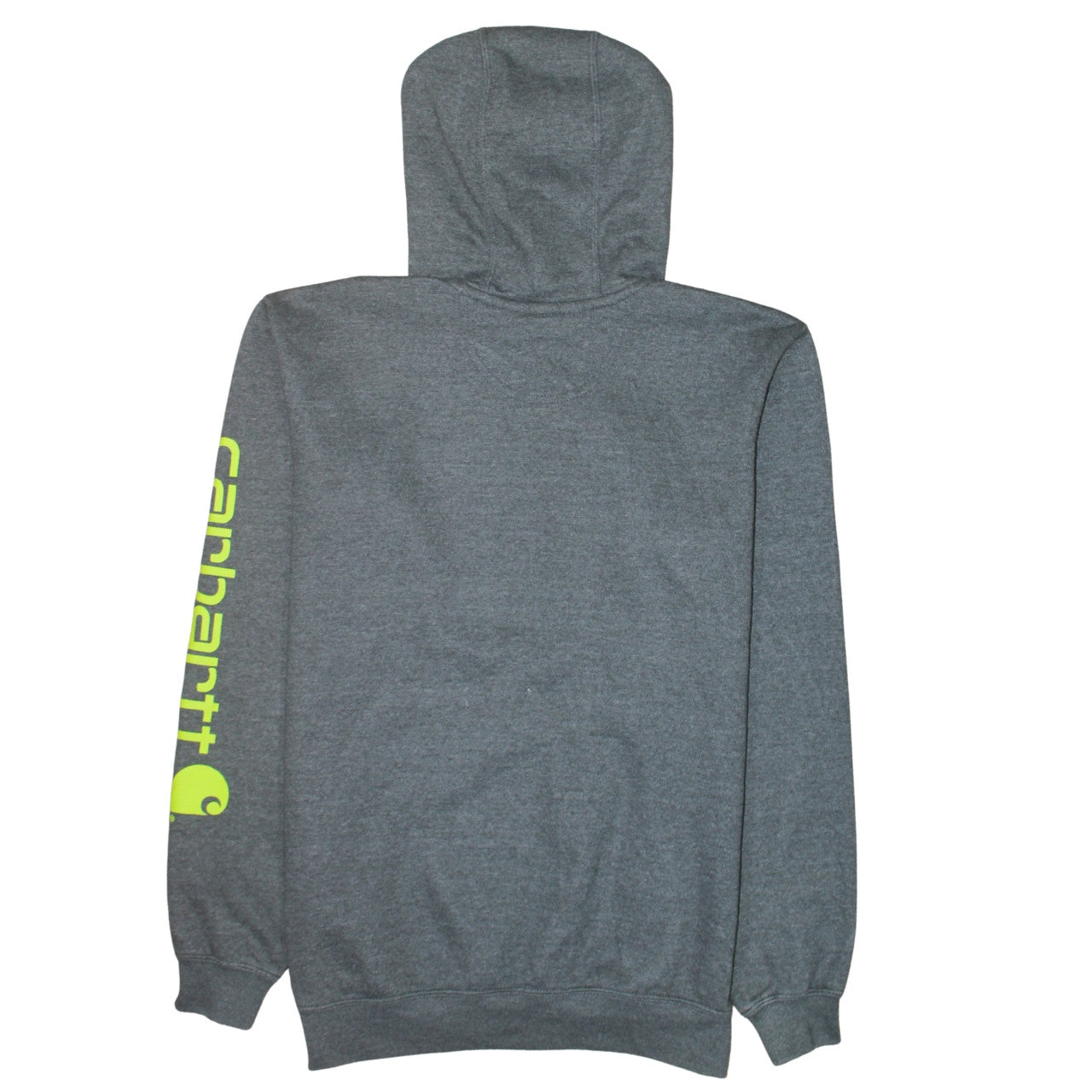 Carhartt Men's Grey Pullover Hoodie Small Loose Fit Workwear