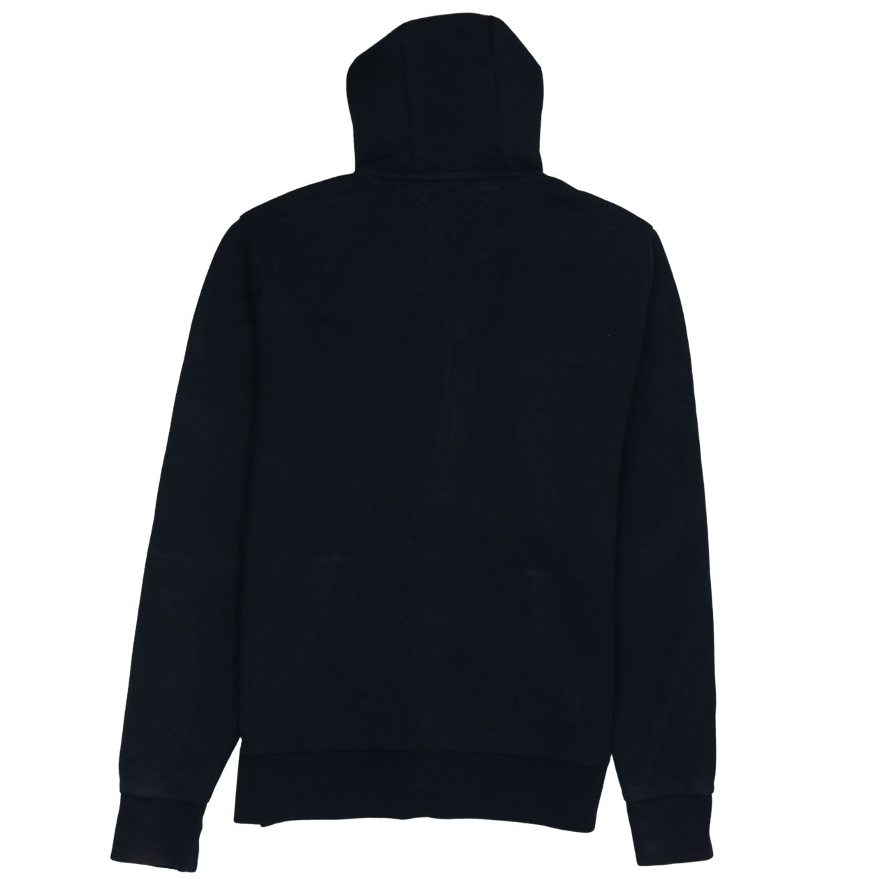 Tommy Hilfiger Men's Black Full Zip Hoodie L Classic Logo