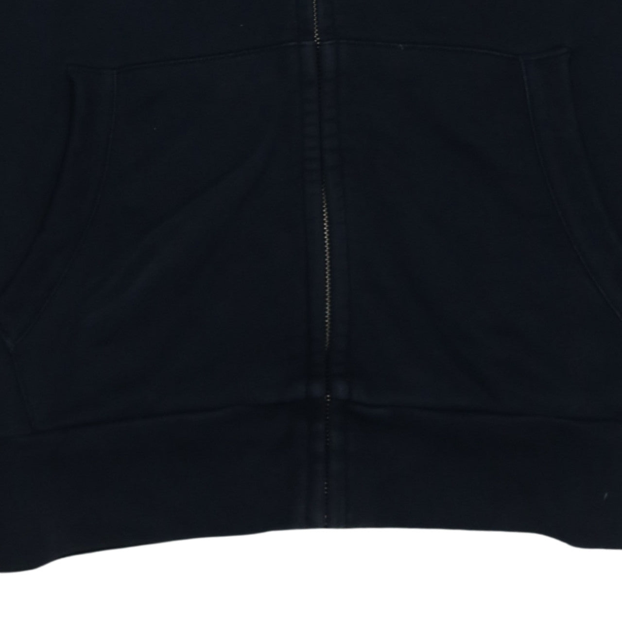 Tommy Hilfiger Men's Black Full Zip Hoodie L Classic Logo