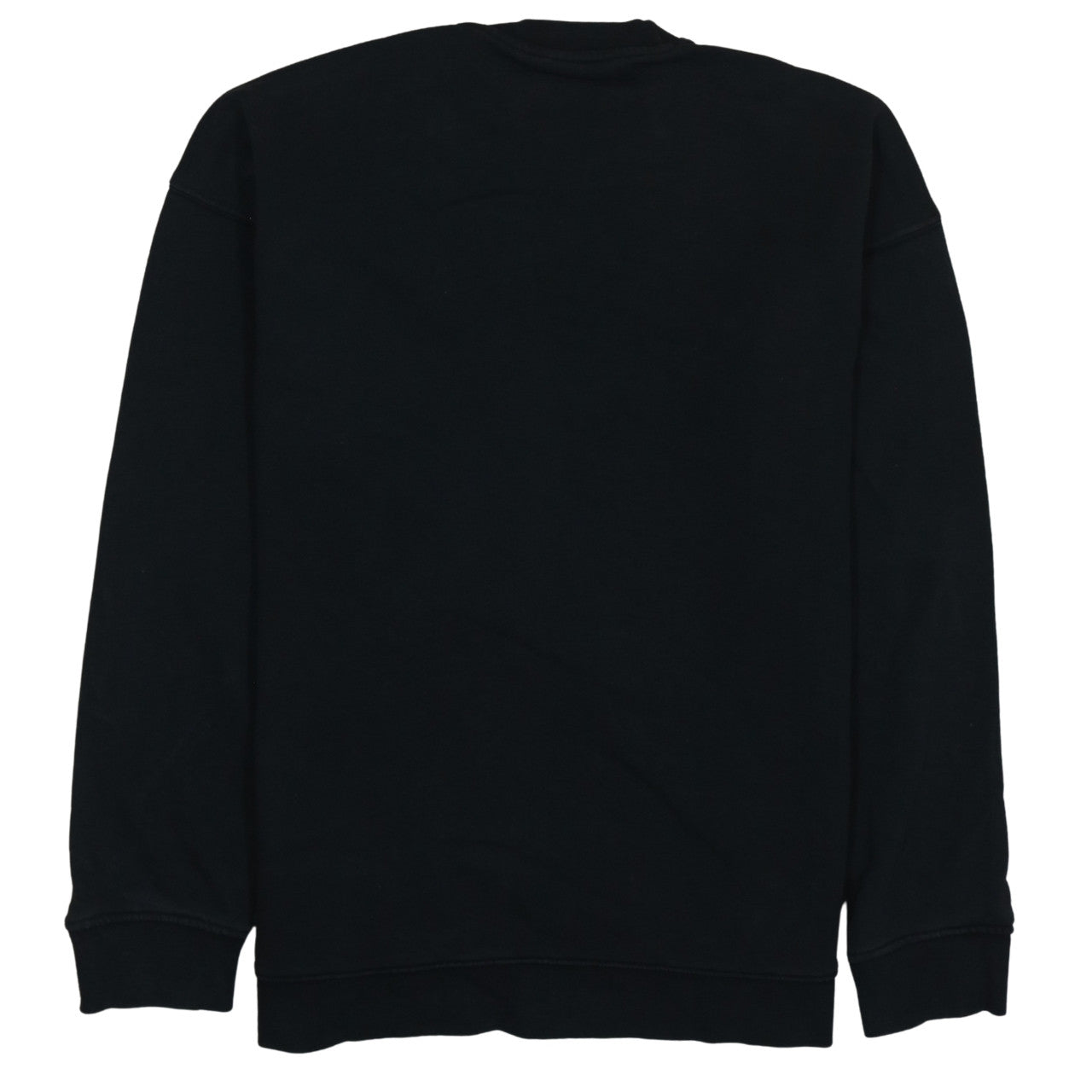 Adidas Womens Black Crew Neck Pullover Sweatshirt Size 12
