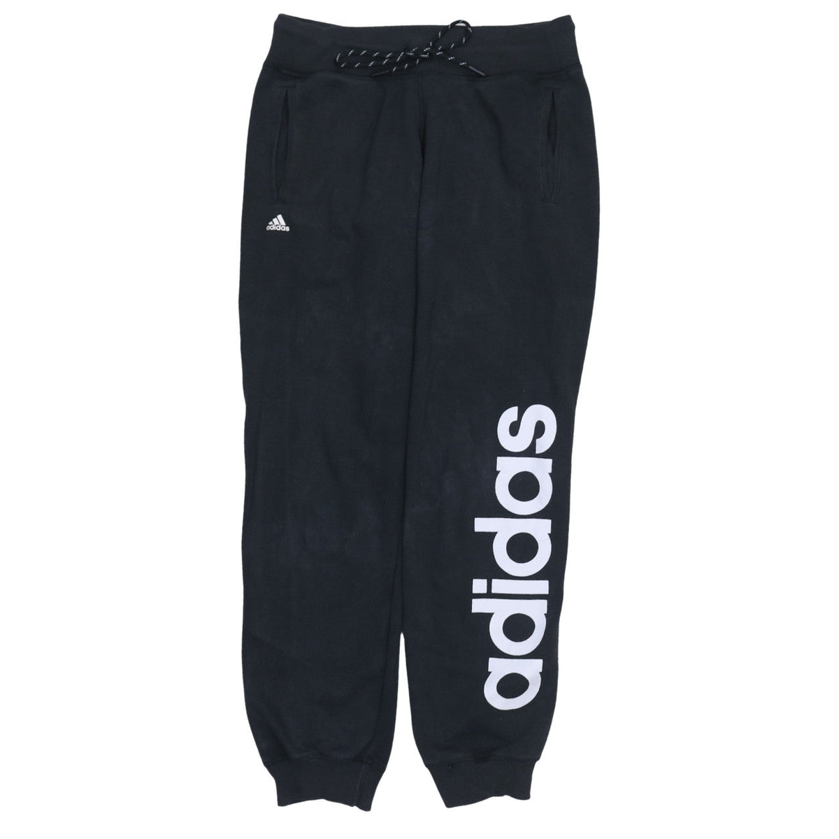 Adidas Womens Black Jogger Trousers Size S Climalite Sports Pants
