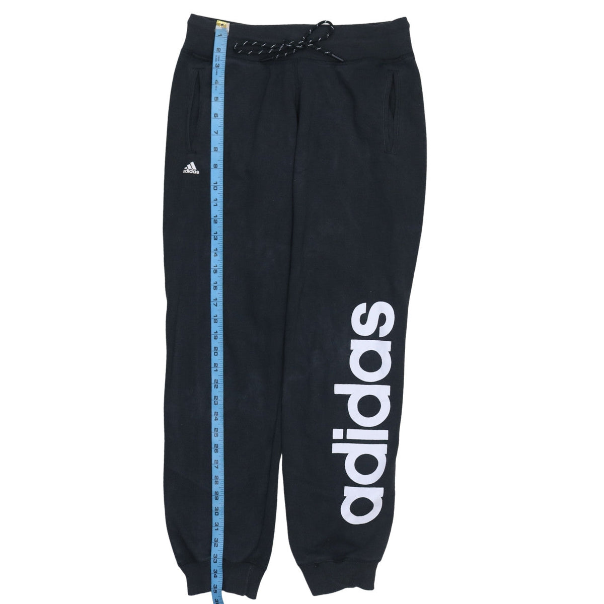 Adidas Womens Black Jogger Trousers Size S Climalite Sports Pants