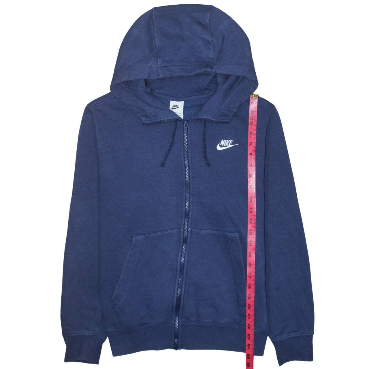 Nike Men's Blue Full Zip Hoodie Small Regular Fit Sportswear
