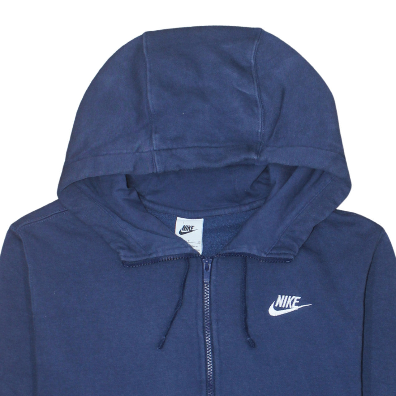 Nike Men's Blue Full Zip Hoodie Small Regular Fit Sportswear
