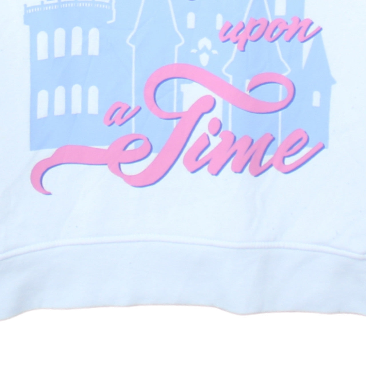 Disney Princess White Hoodie Small Women Once Upon a Time Primark