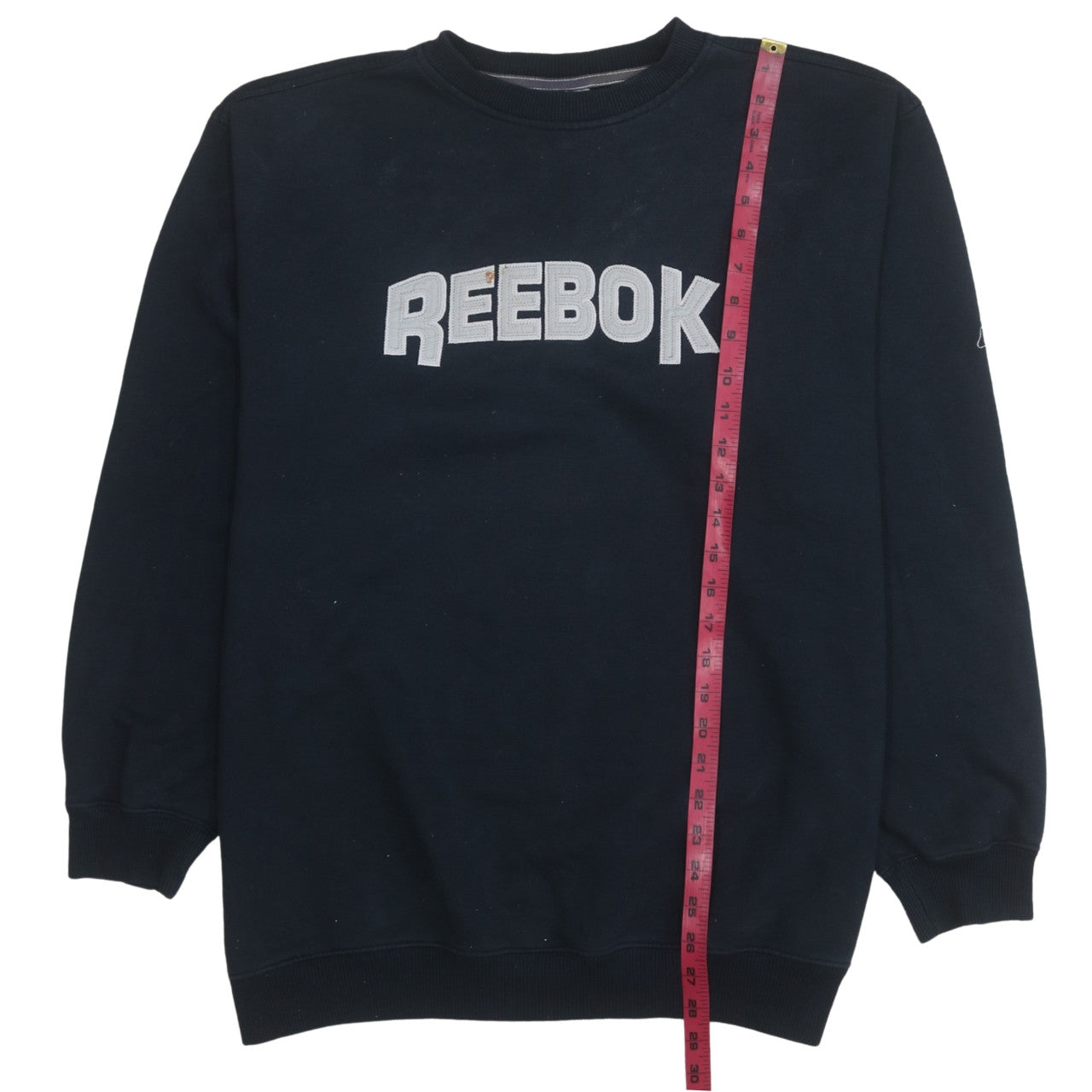Reebok Men's Blue XL Pullover Sweatshirt Crew Neck Logo Vintage
