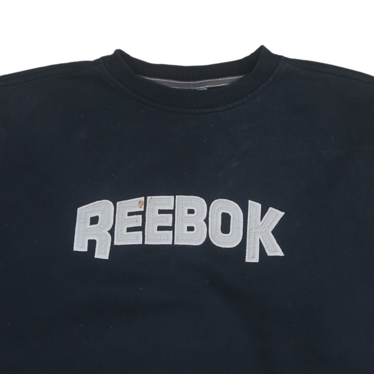 Reebok Men's Blue XL Pullover Sweatshirt Crew Neck Logo Vintage