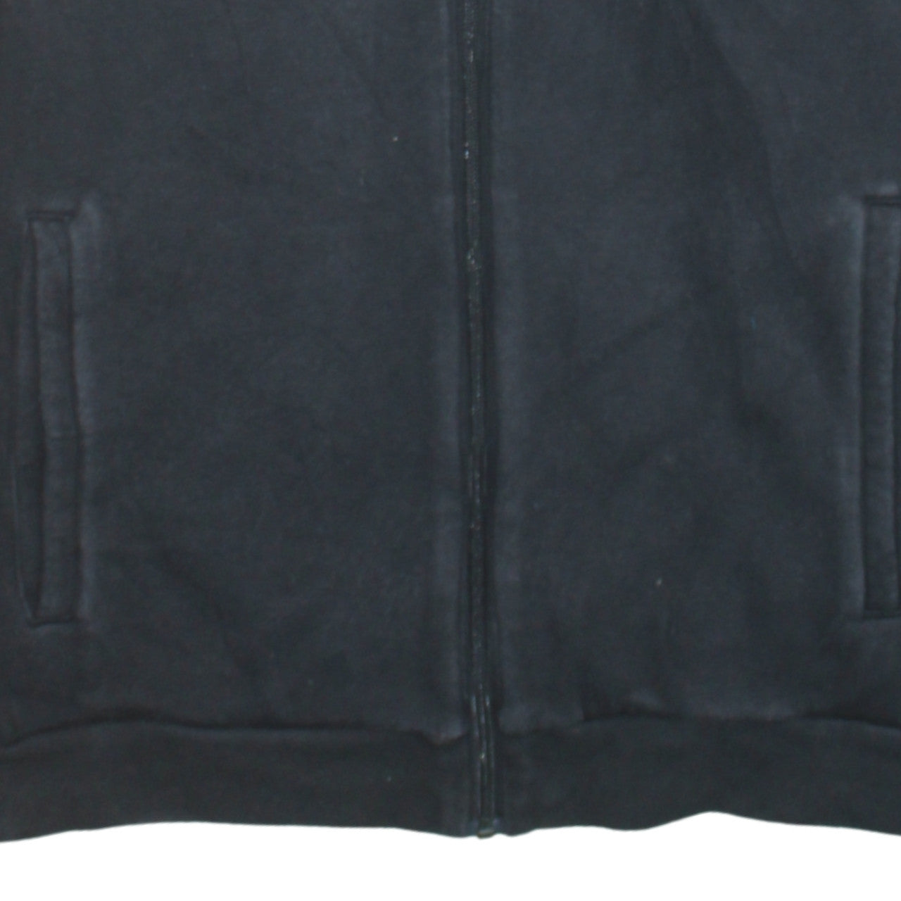 Adidas Men's Black Full Zip Hoodie L Sports Fleece Sweatshirt