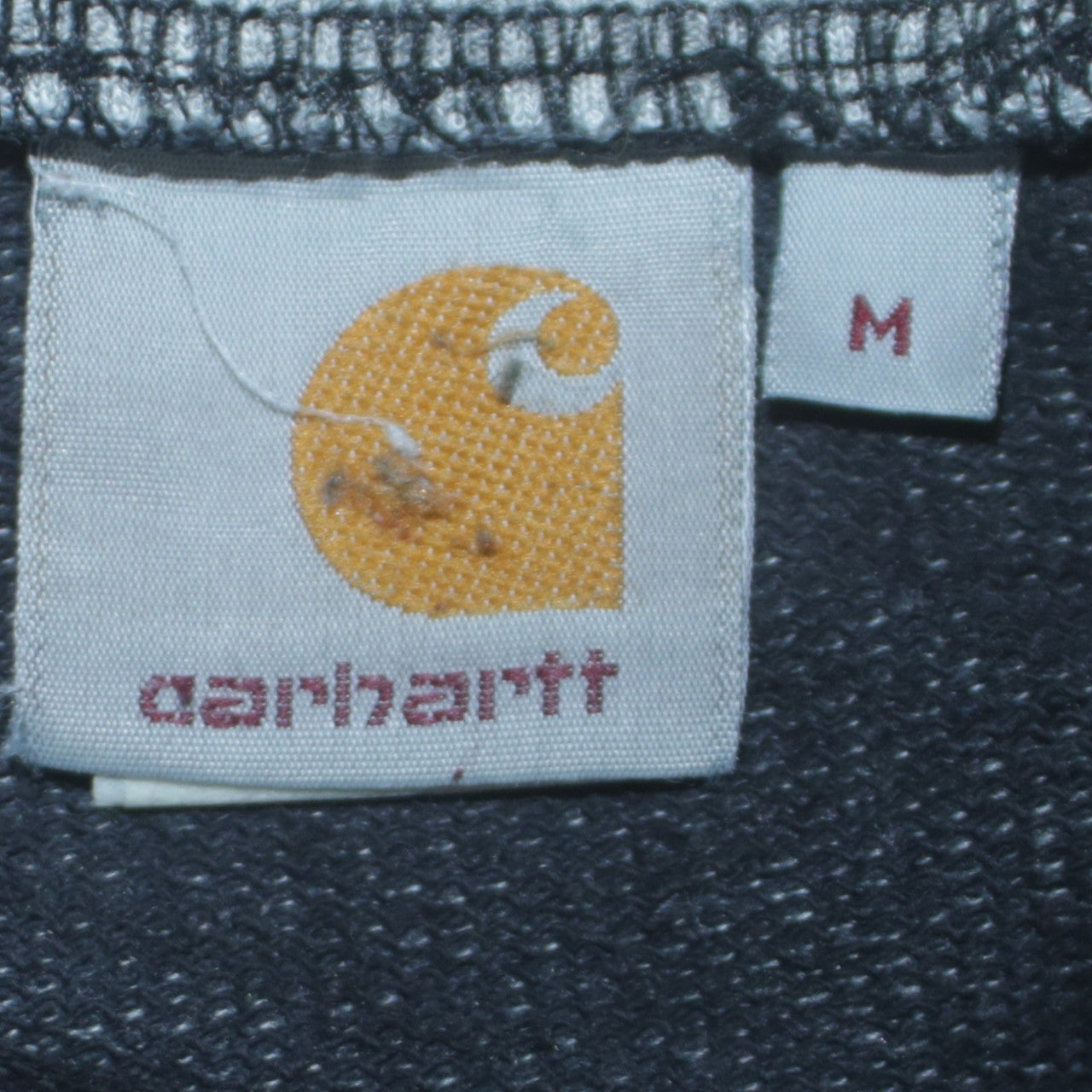 Carhartt Men's Grey Pullover Sweatshirt M Regular Fit Crew Neck