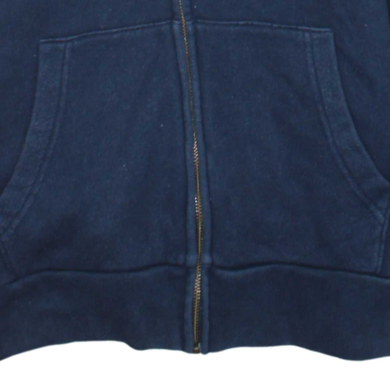 Levi's Men's Blue Full Zip Logo Hoodie Size S Fleece Sweatshirt