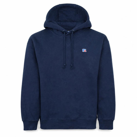 Russell Athletic Mens Blue Pullover Hoodie Size S Regular Fit