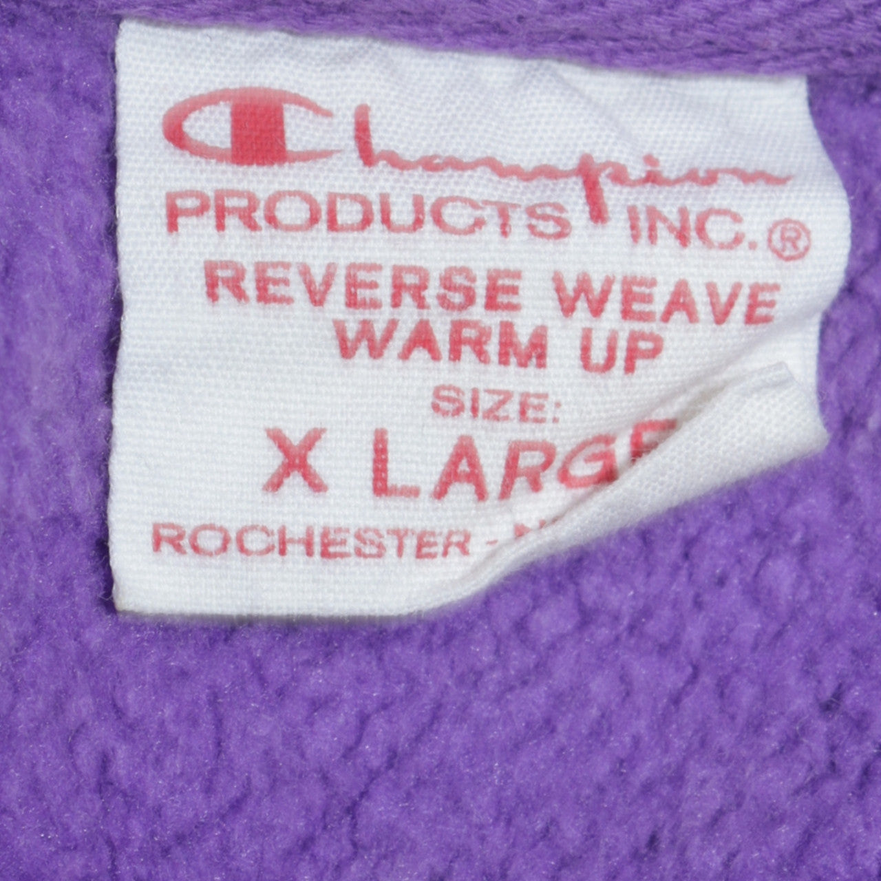 Champion Men's Purple XL Reverse Weave Pullover Sweatshirt
