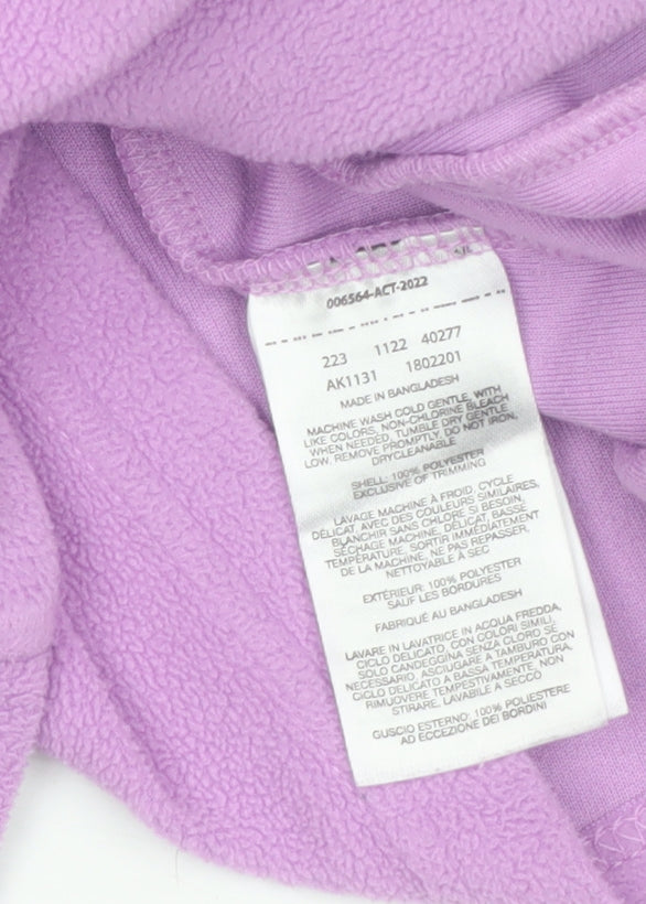 Columbia Women's Purple XS 1/2 Zip Fleece Pullover Sweatshirt