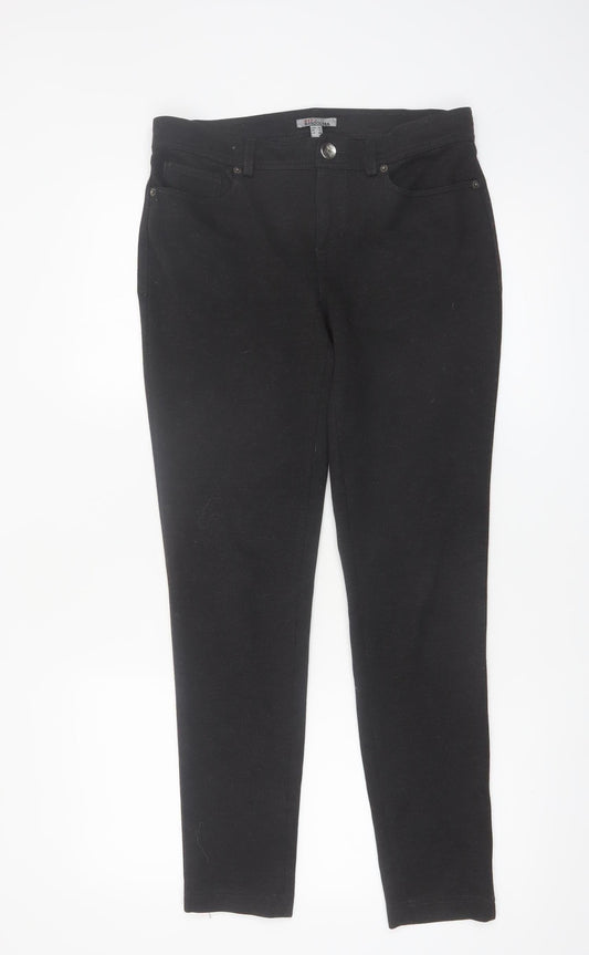 Bandolera Women's Black Jegging Trousers Size 12 Slim Fit