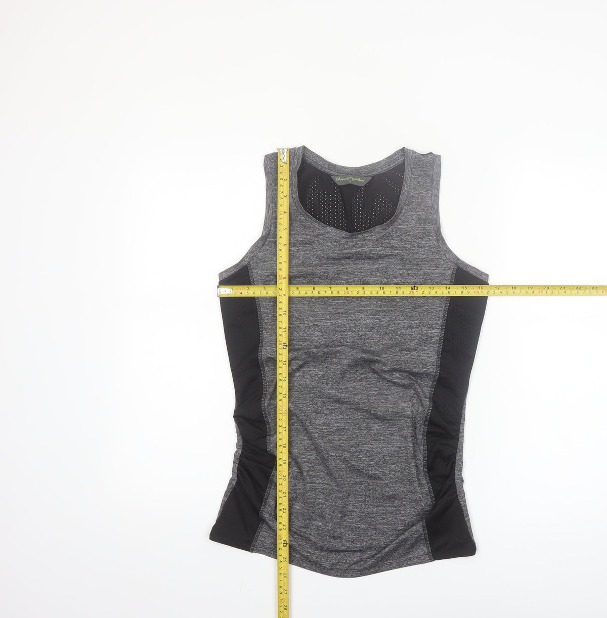 Blooming Marvellous Women's Grey Racerback Tank Top Size S Activewear