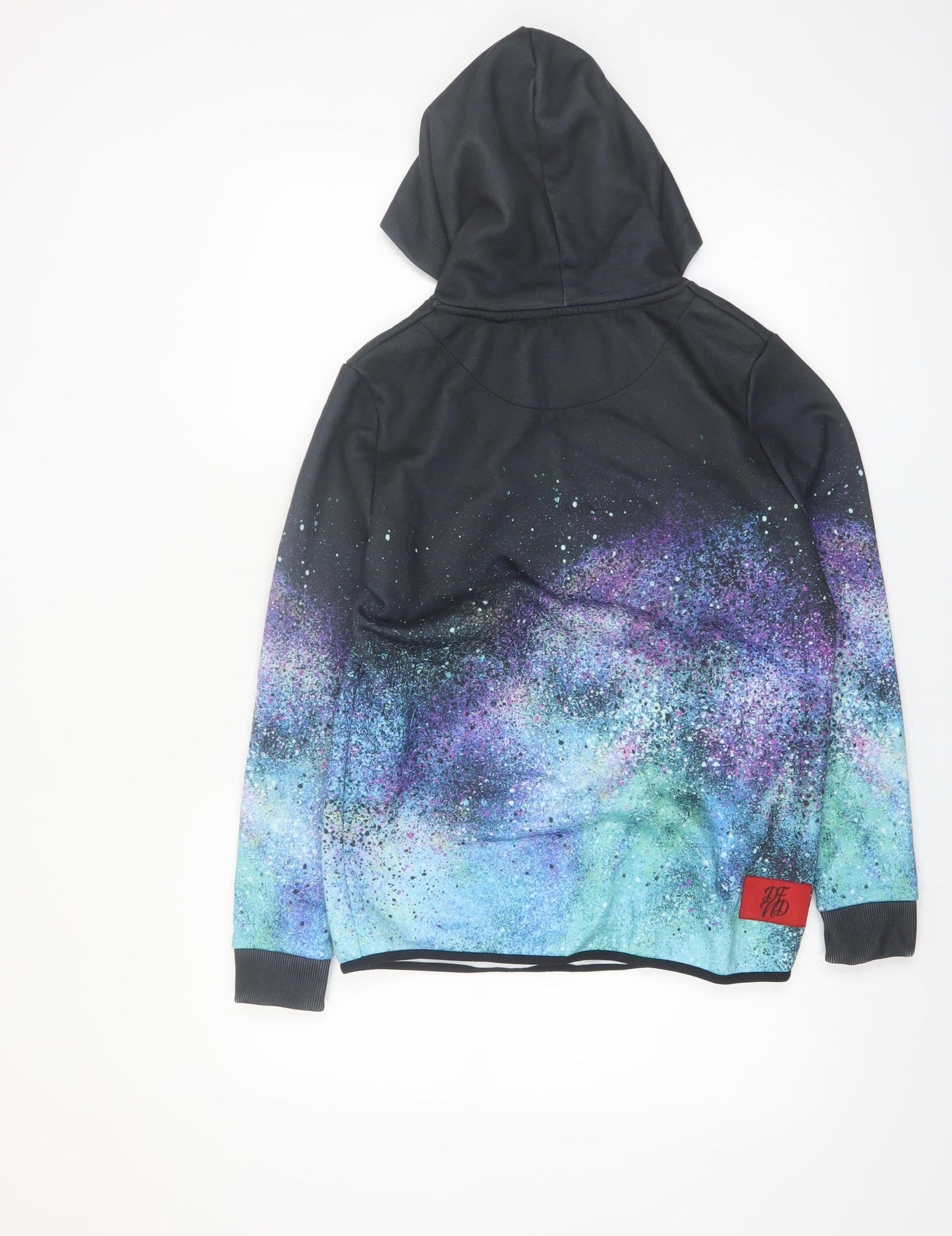 DFND Boys Multicoloured Galaxy Pullover Hoodie Size 15-16 Years