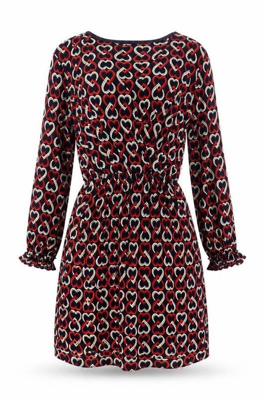 River Island Women’s Multicoloured Size 8 Long Sleeve Shift Dress