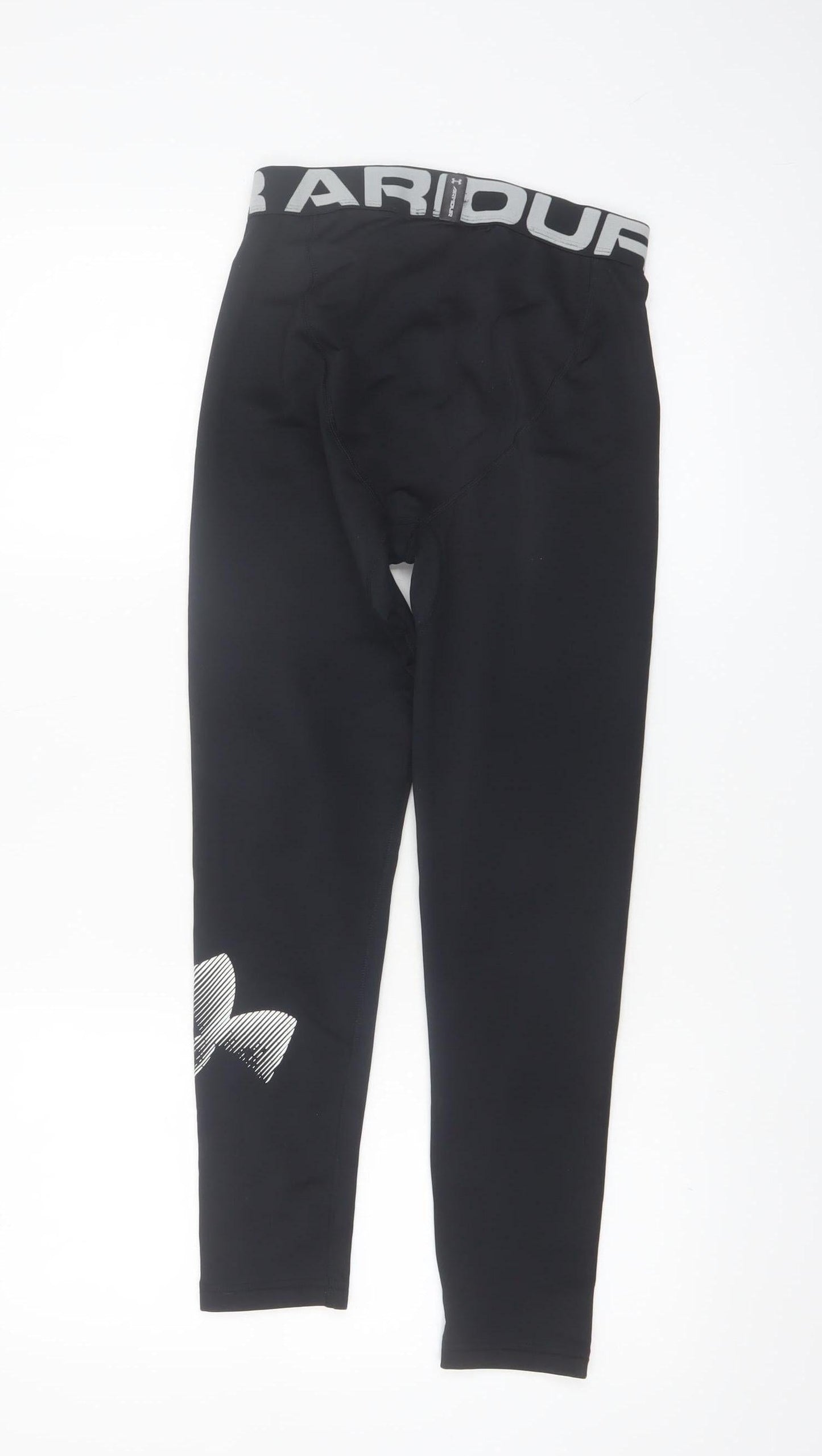 Under Armour Boys Black YLG ColdGear Compression Leggings