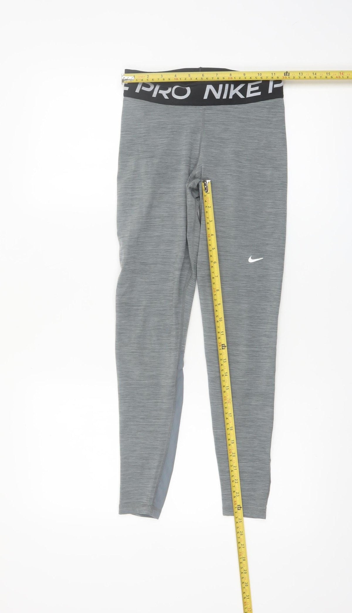Nike Pro Grey Womens S Dri-FIT Training Leggings