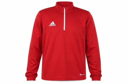 Adidas Men’s Red 1/4 Zip High Neck Sports Sweatshirt Size M