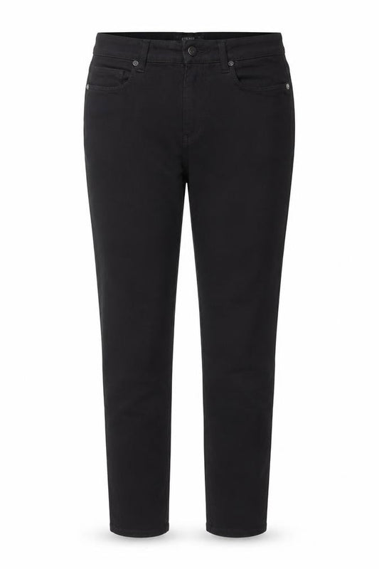 Paige Womens Black Skinny Jeans Size 29 Slim Fit Mid Rise