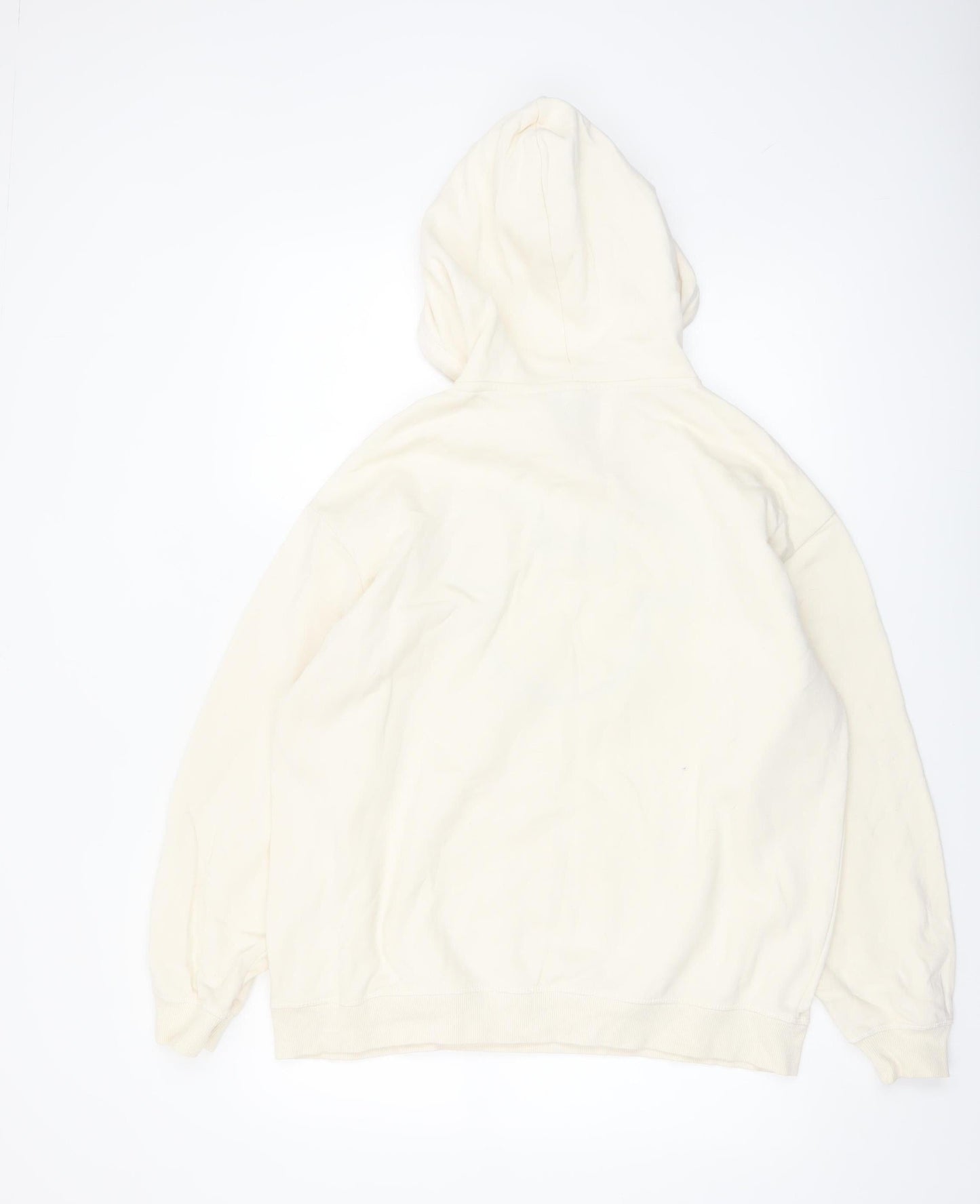 H&M x Disney Women’s Beige Hooded Pullover Sweatshirt Size M