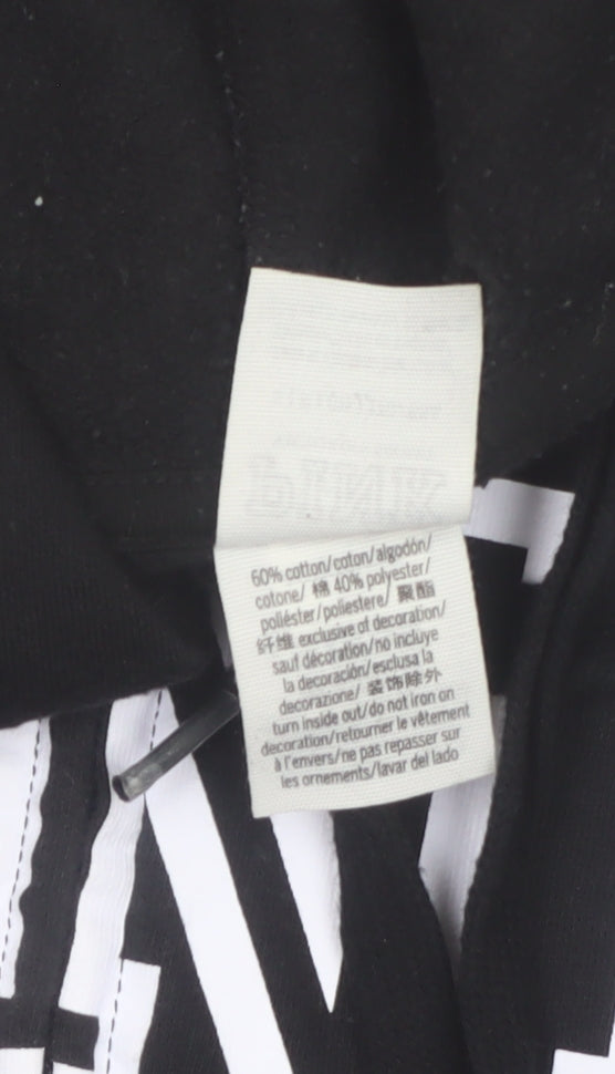 Victoria's Secret PINK Women's Black Small Full Zip Hoodie Sweatshirt