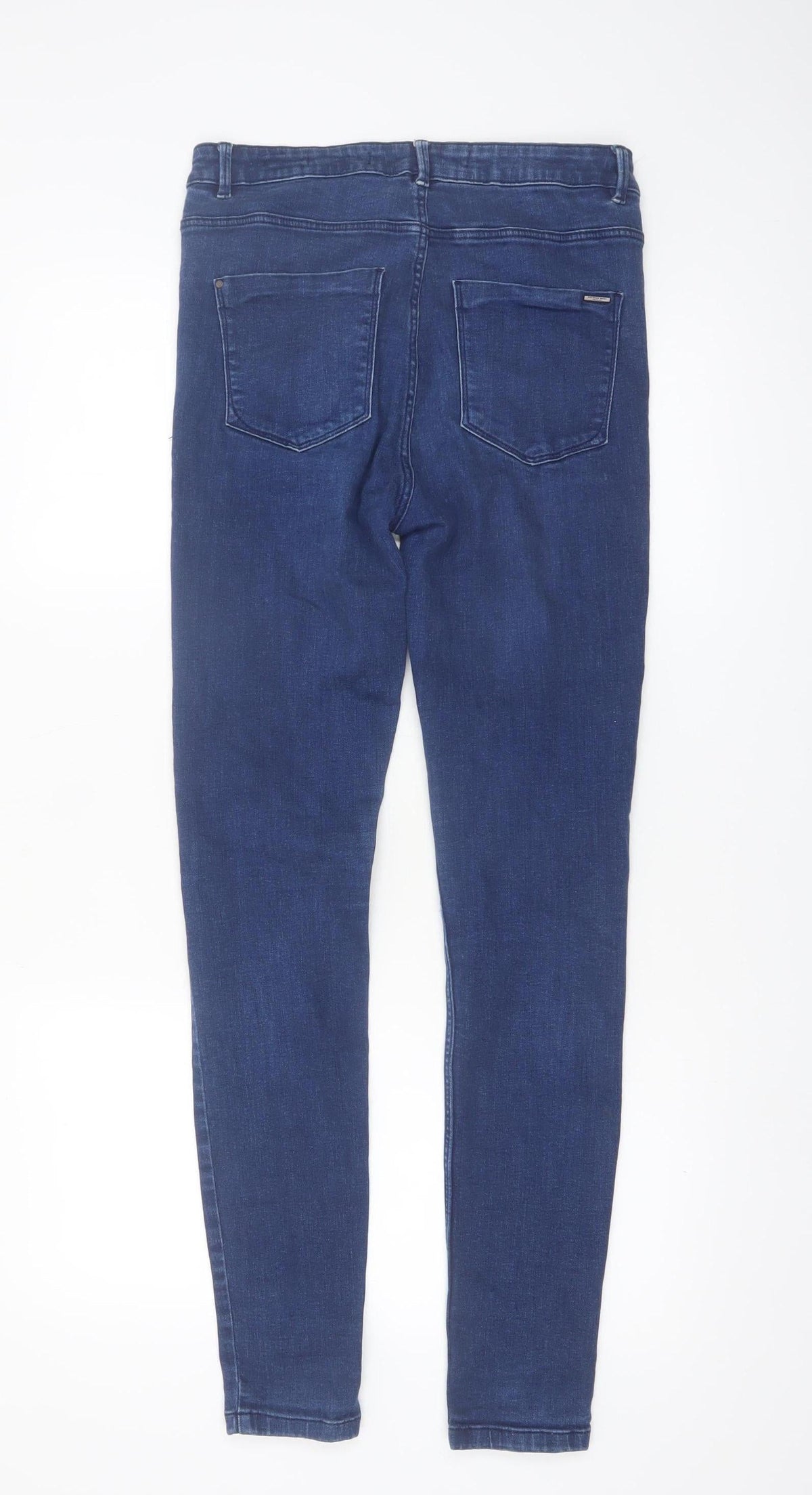 Zara Women Blue Skinny Jeans Size 10 Slim Fit Denim