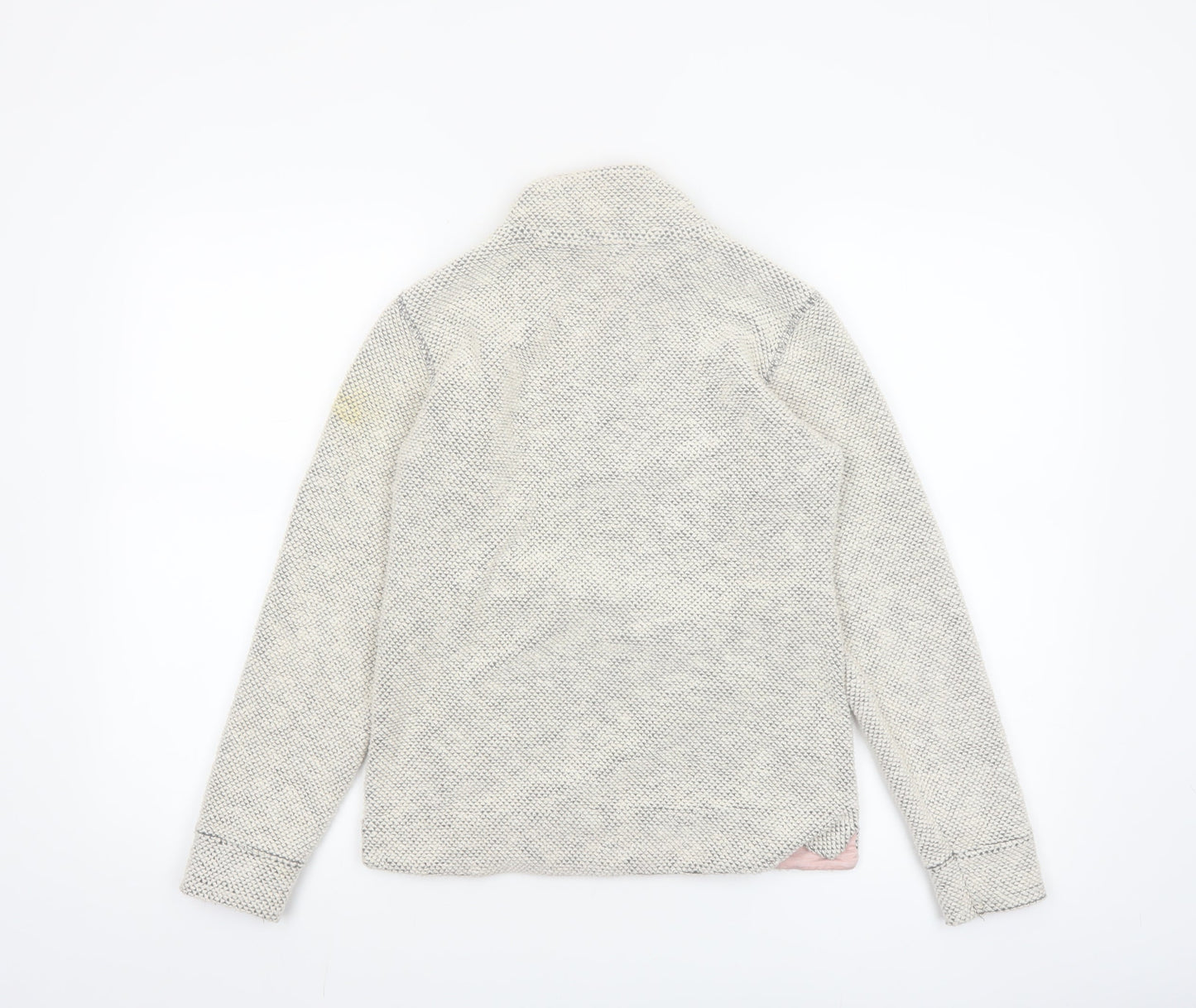 Trespass Women's Beige 1/4 Zip Fleece Pullover Sweatshirt XS