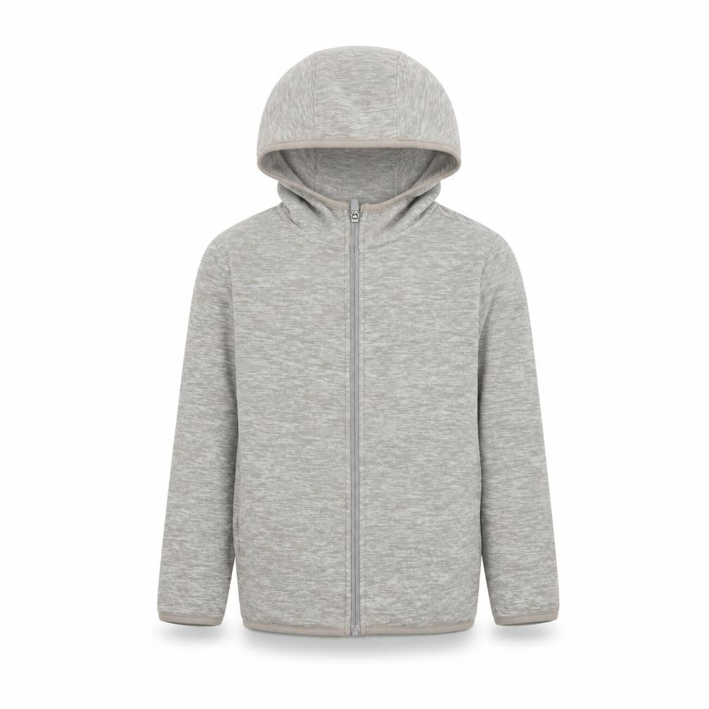 Dunnes Boys Grey Full Zip Hoodie Age 8-9 Years Polyester Fleece