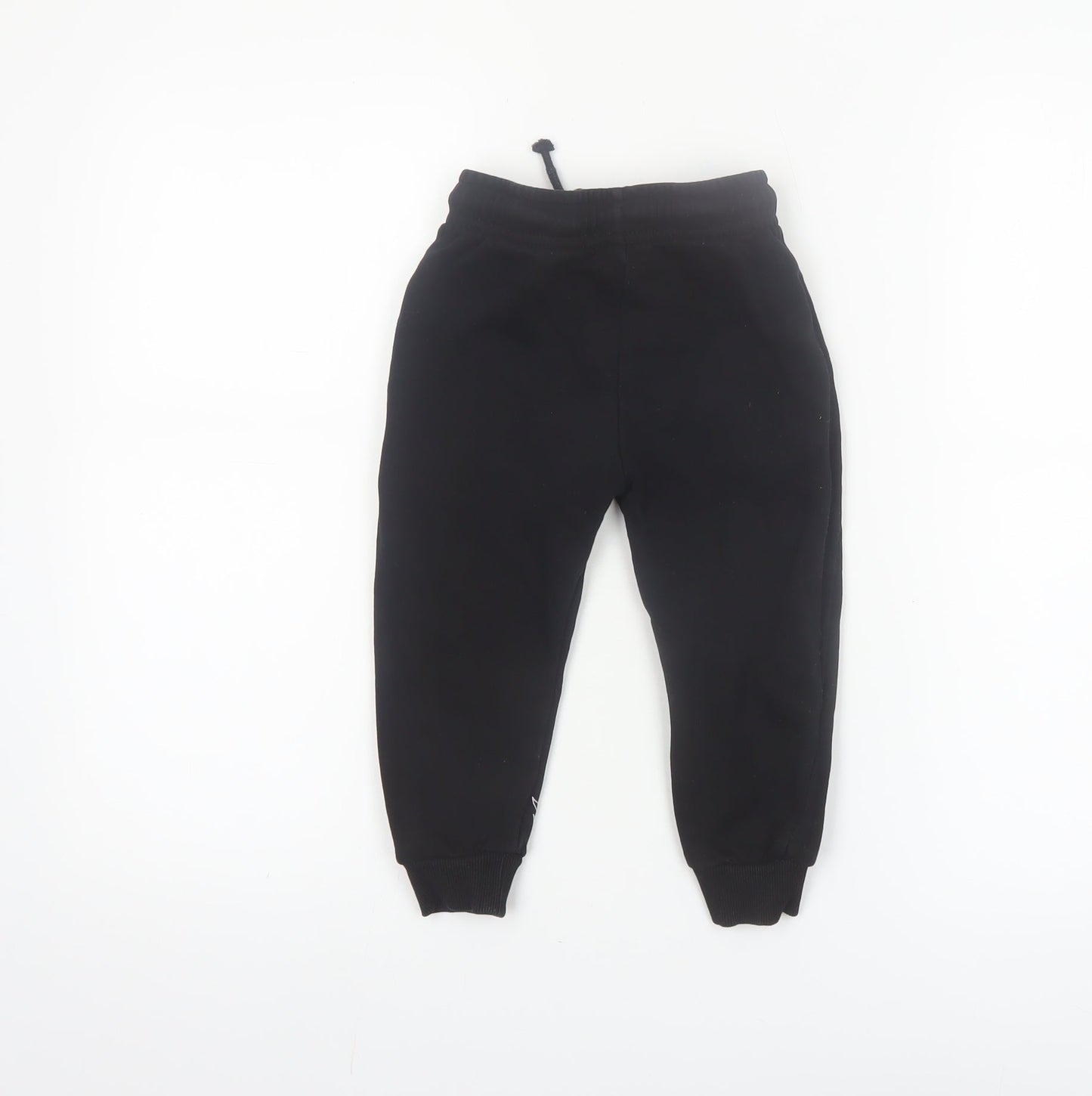 Hot Wheels Boys Black Jogger Trousers 6 Years Cotton Fleece Casual