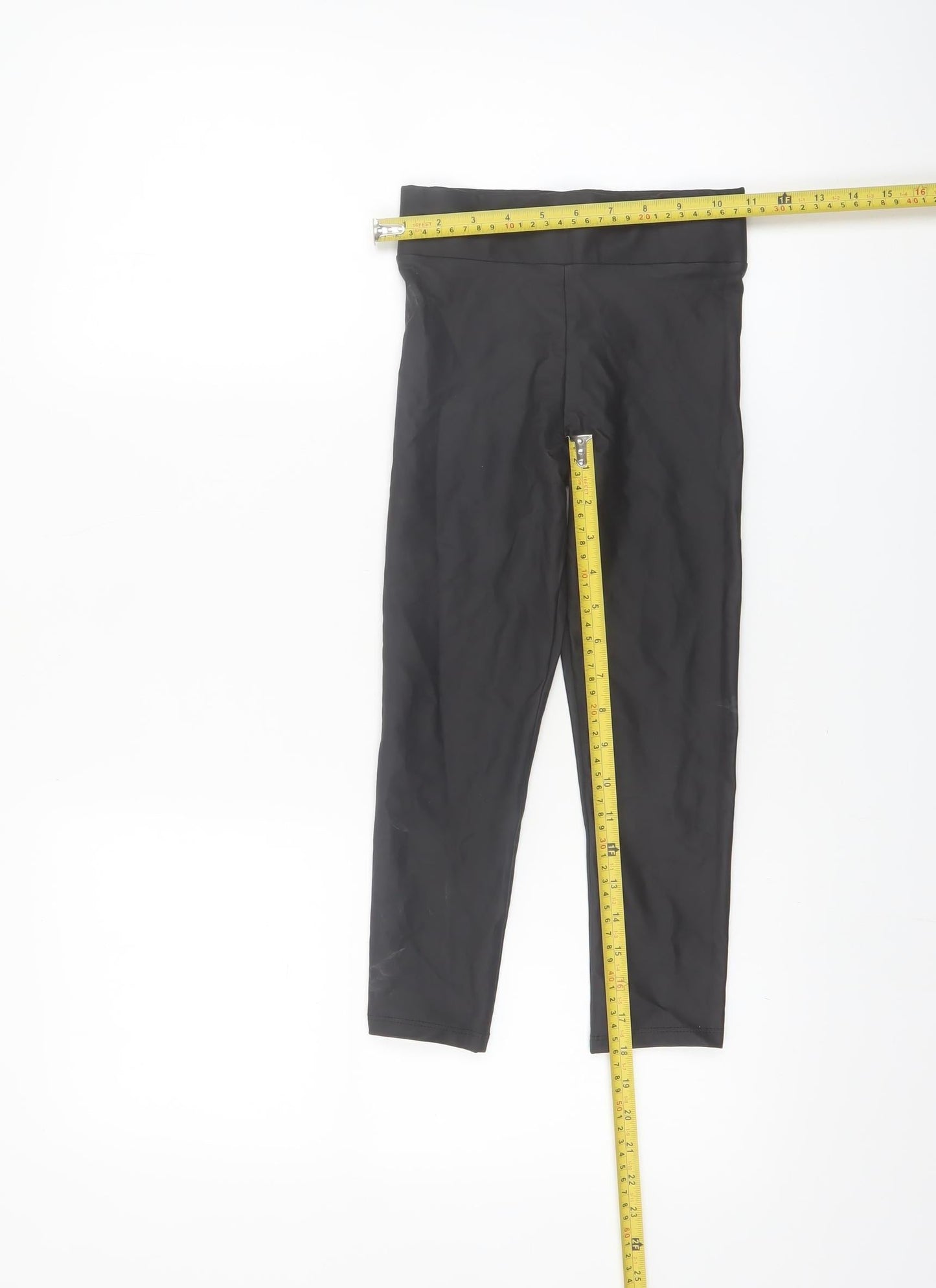 River Island Girls Black Jeggings 5-6 Years Stretch Trousers