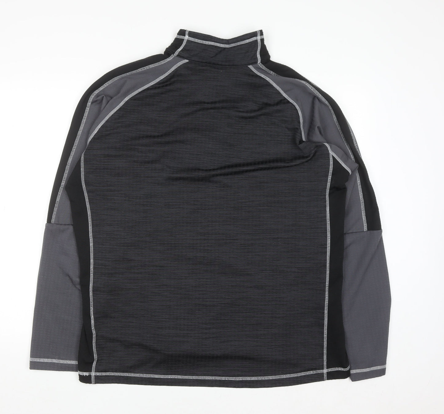 Regatta Mens Black 2XL 1/4 Zip Pullover Outdoor Sweatshirt
