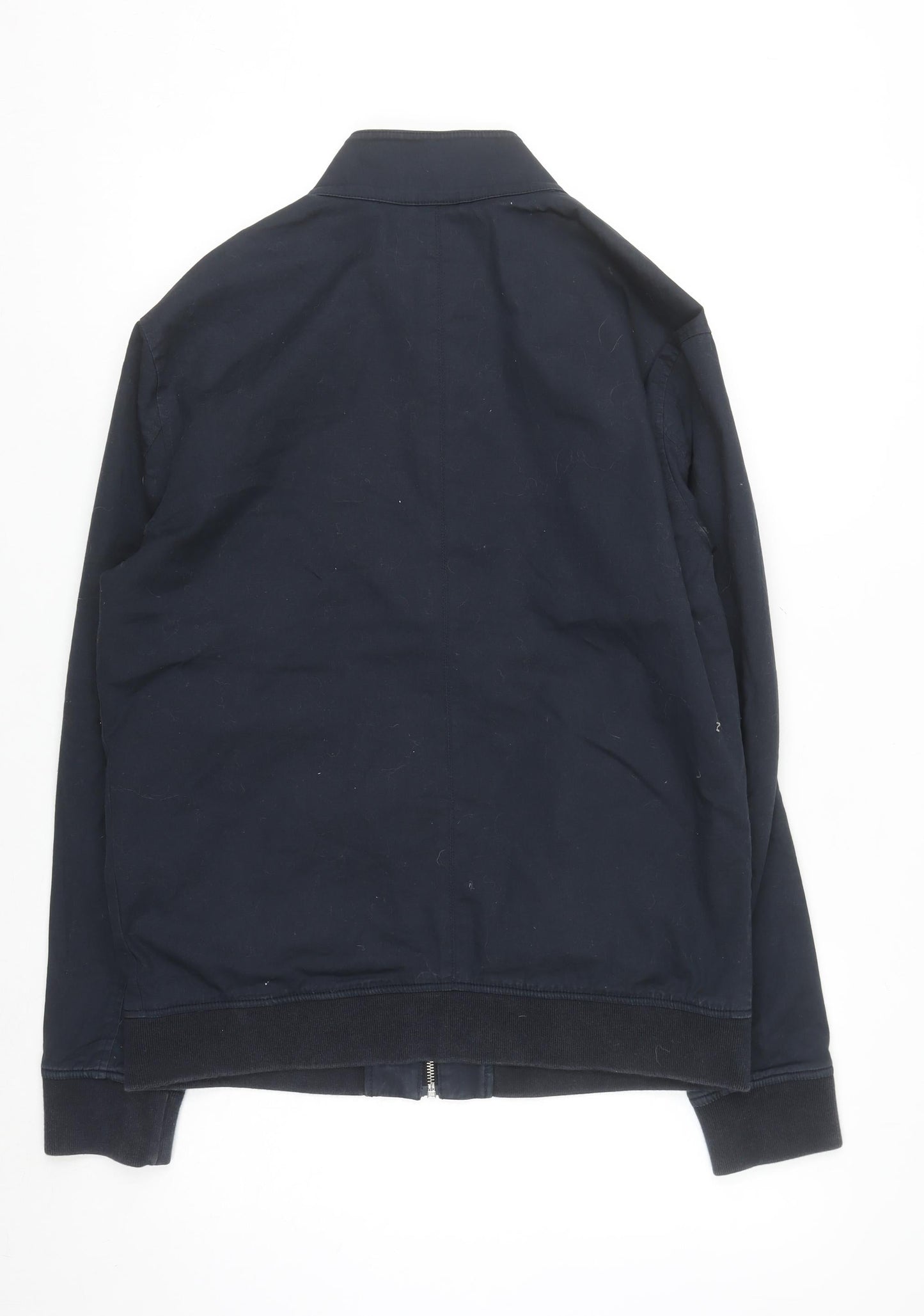 Jack & Jones Premium Men's Navy Cotton Bomber Jacket Size L