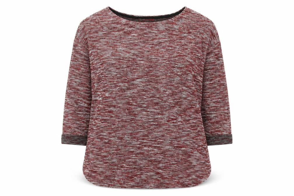 Next Women Red Knit Crew Neck Pullover Jumper Size 14